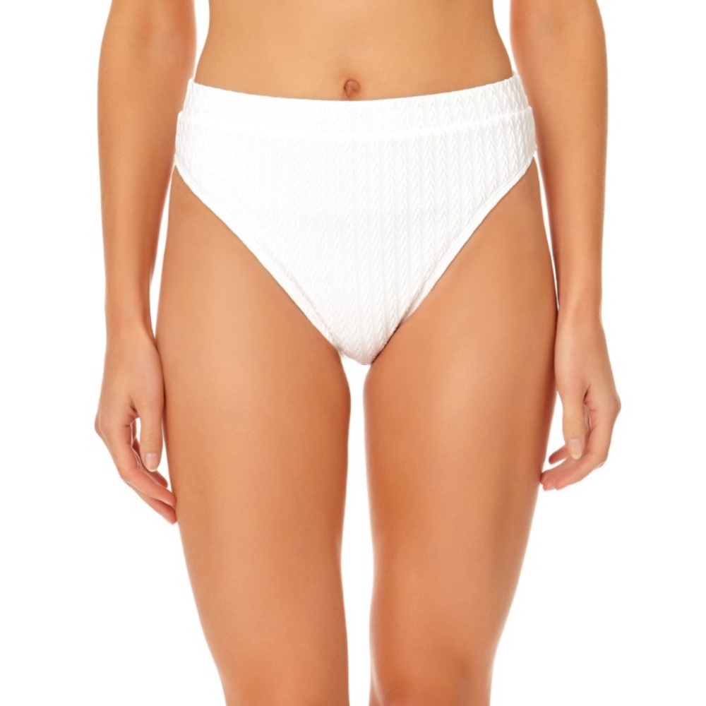 No Boundaries Juniors Rope Textured Swim Bottoms